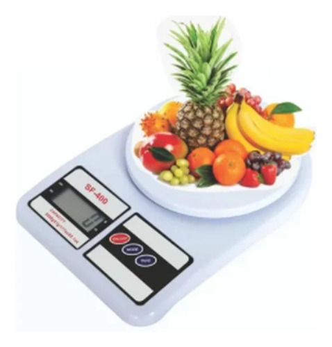 Báscula alimentaria de 1 unidad para dietas balanceadas