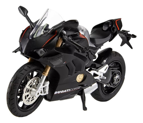 Modelo De Moto De Aleación Ducati V4s Con Sonido Y Luz