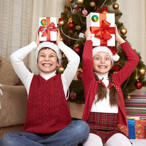 Pegatinas Para Juguetes Infantiles Para Decorar Regalos, 1 R