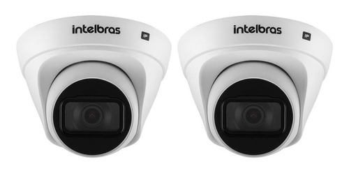 Kit 2 Câmeras Ip 1 Megapixel 30m Poe Vip 1130 D G2 Intelbras