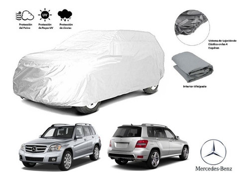 Funda Cubreauto Afelpada Mercedes Benz Clase Glk300 2009