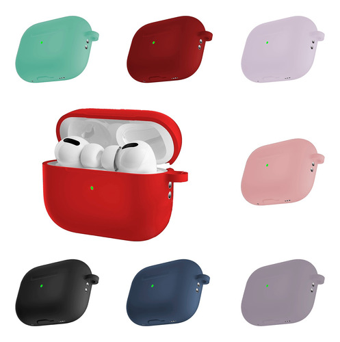 Funda Case De Silicon Para AirPods Pro 2 Segunda Generacion