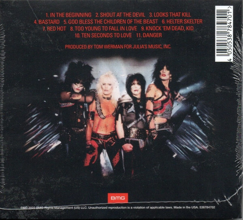 Motley Crue Shout At The Devil Nuevo Guns N Roses Dio Ciudad