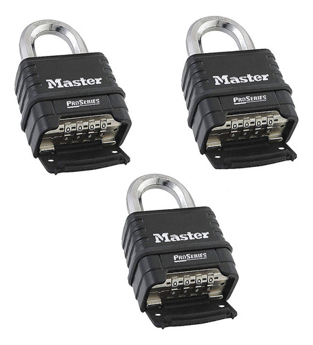 Masterlock - Candado Combinado 1178d, Cuerpo Fundido A Presi