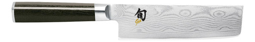 Cuchillo Nakiri De Acero Inoxidable 16.5 Cm