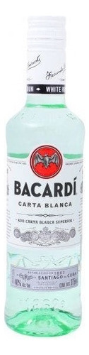 Ron Bacardi Blanco 375 Ml - 2 Pack