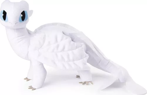 Dragons Furia Luminosa Dragón Felpa Peluche Deluxe Figura 36cm DreamWorks