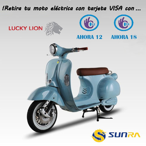 Imagen 3 de 6 de Moto Electrica- Scooter Sunra Grace- Baterias Y Repuestos