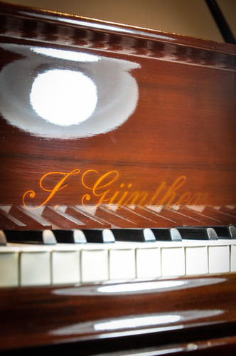 Piano De Cola Gunther Envio A Todo El País! *casapianoforte* Guinda