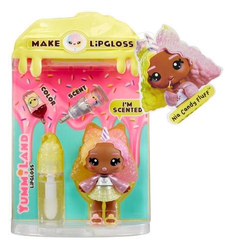 Muñeca Lip Gloss Series 2 Cotton Candy Nia Candy Fluff Yummiland