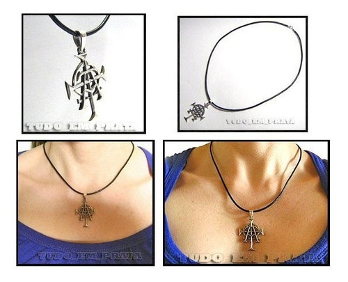Cruz Alpha E Omega Em Prata C/ Cordão - Alfa E Ômega
