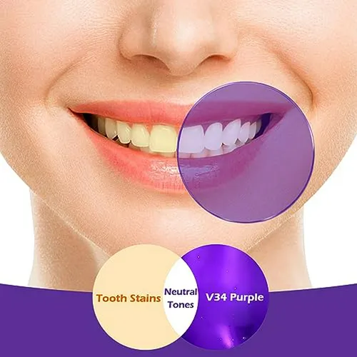 Serum Morado Blanqueador De Dientes Rabbitooth, Reduce Amari