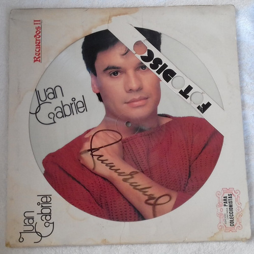 Juan Gabriel (fotodisco) Recuerdos 2 Lp 12´,