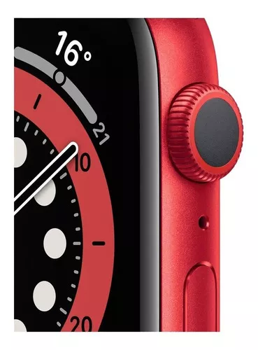 Apple Watch 6 44MM GPS, Chip U1, Vermelho