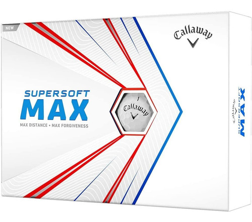 Pelotas De Golf Supersoft Max 2021 12b Pk