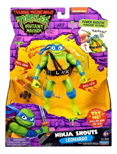 Tortugas Ninja Mutant Mayhem Ninja Shouts 15 Cm