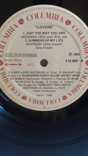 Lp Lovers - Diversos - Disco De Vinil (Usado)