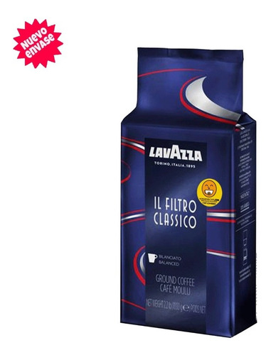 Café Lavazza Filtro Classico 226,8 Grs. Molido