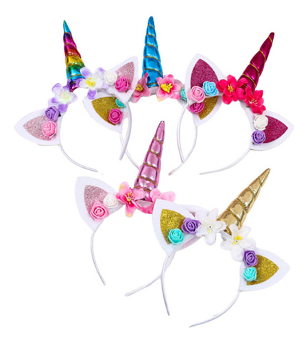 Diademas De Unicornio Con Forma De Unicornio, Adorables Acce