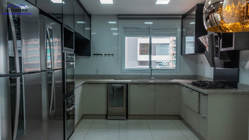 Imagem 22 de 27 de 4 Suítes Com Quase 350m² Privativos Em Uma Vista Maravilhosa Praça T-23 - Uber - 69002638