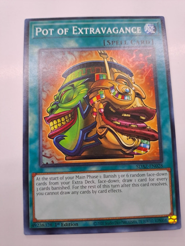 Pot Of Extravagance Sdaz-en028 Yugioh