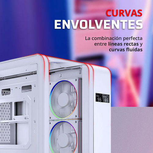 Gabinete Gamer Media Torre Tank Expert Curve 7400 Legend