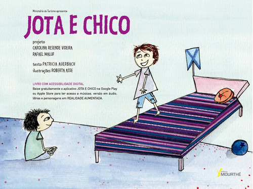 Jota e Chico, de Auerbach, Patrícia. Editora Mourthé Ltda, capa mole em português, 2021