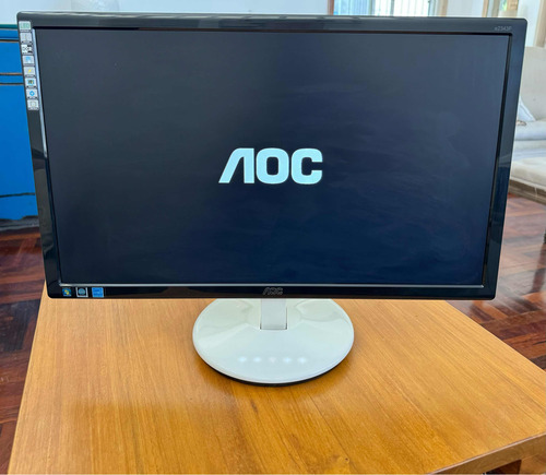 Monitor Aoc Led 23 Impecable Razor E2343f Completo Negro (Usado)
