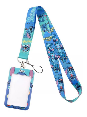 Imagen 3 de 7 de Lanyard + Portacredencial - Stitch Disney