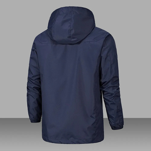 Chaqueta Delgada Para Hombre, A Prueba De Viento, Delgada, Con Cremallera, Bolsa Nueva