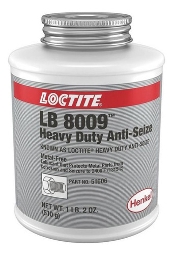 Antiaferrante Base Fluoruro Calcio Y Grafito 500 Gr Loctite 