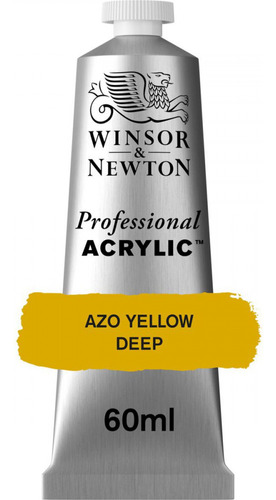 Tinta Acrílica Winsor & Newton Prof 60ml S2 Azo Yellow Deep