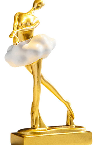 Estatua De Bailarín De Ballet Ornamento De Altura 22 Cm