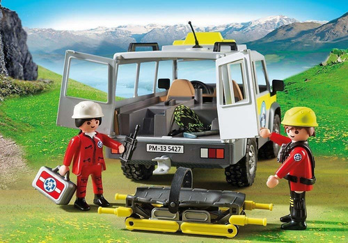 Playmobil Camión Playset De Rescate De Montaña