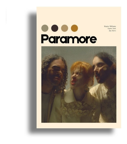 Cuadro Canvas Personalizado 35x50cm  Paramore This Is Why