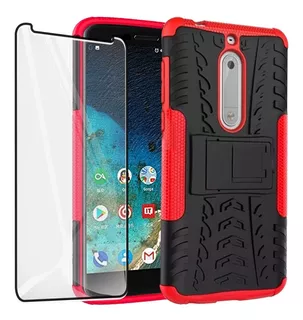 Funda Tired Case Uso Rudo Nokia 6 2018/6.1 + Cristal State22