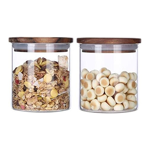 Kkc Glass Storage Jars With Airtight Lids,jar Canister ...