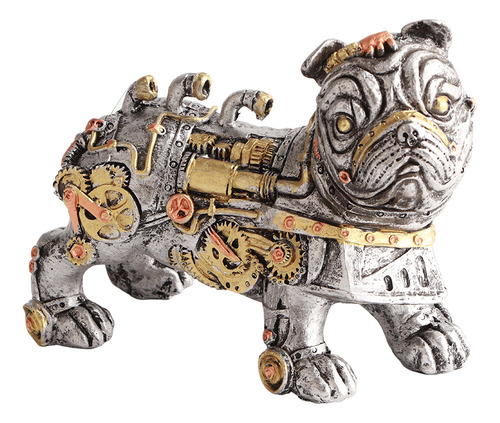 Mechanical Punk Dog Resin Crafts Steampunk Bulldog