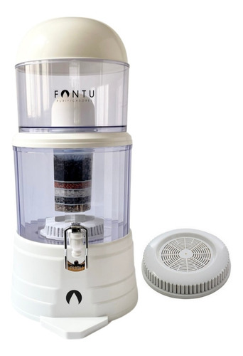 Filtro Purificador De Agua Fontu 14 L + Piedras Minerales