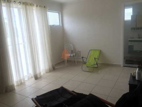 Imagem 12 de 14 de Apartamento Com 1 Dormitório À Venda, 105 M² Por R$ 400.000,00 - José Menino - Santos/sp - Av3175
