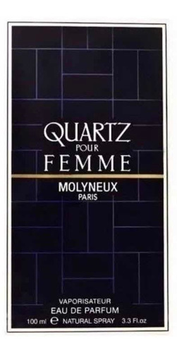 Perfume Quartz Pour Femme Eau De Parfum 100ml 
