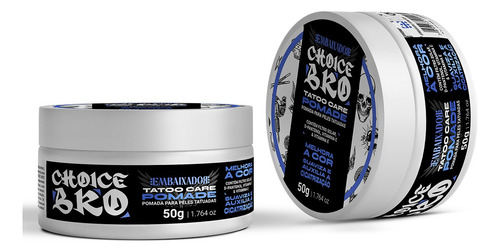 Kit 03 Pomada Pós Tatuagem Choice Bro Embaixador 50g
