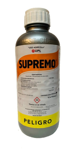 Supremo 970 Ml Insecticid@ Cipermetrina Upl 