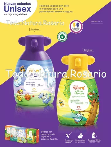 Colonia Infantil Naturé Unisex 100ml Todo Natura Rosario