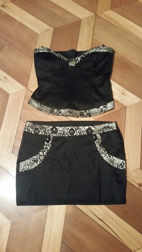 Conjunto Noche- Falda Y Top