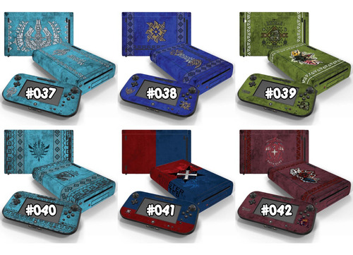 Skin Nintendo Wii U Vinilo Personalizado A Eleccion #037-042