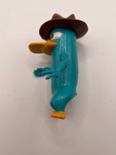 Perry El Ornitorrinco Figura 8cms Original Disney Jakks 2010 (Usado)