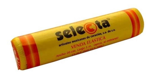 Venda Elástica 20cm Selecta (6 Piezas)