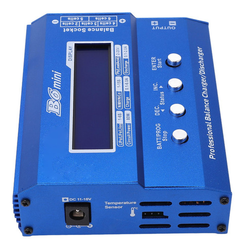 Carregador De Bateria Inteligente Lipo Lithium Balance Disch