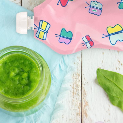 Squooshi Bolsas Reutilizables De Comida Para Bebés Para Niño